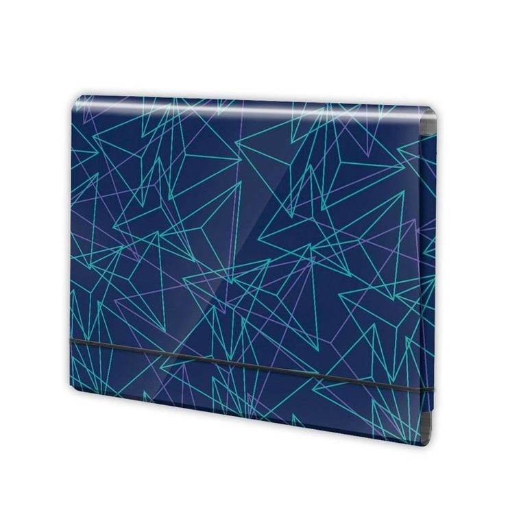 Penmate, teczka łamana na gumkę, A4, geometria, 1 szt.