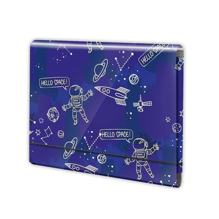 Penmate, teczka łamana na gumkę, A4, kosmos, 1 szt.