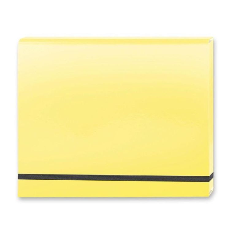 Penmate, teczka łamana na gumkę, A4, żółcień jasna, 1 szt.