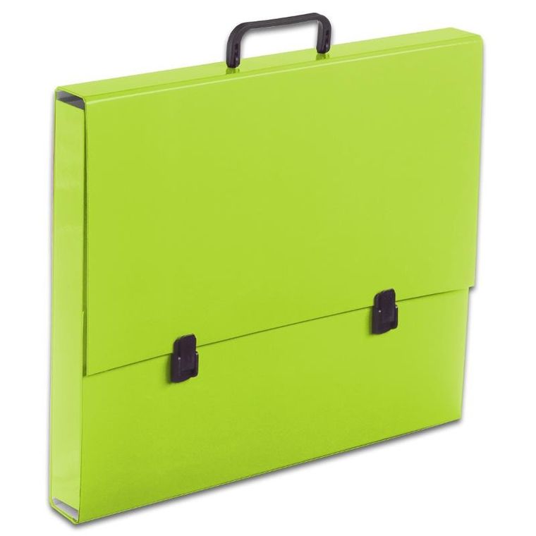 Penmate, teczka z rączką A3, 2 cm, jasnozielona, 1 szt.