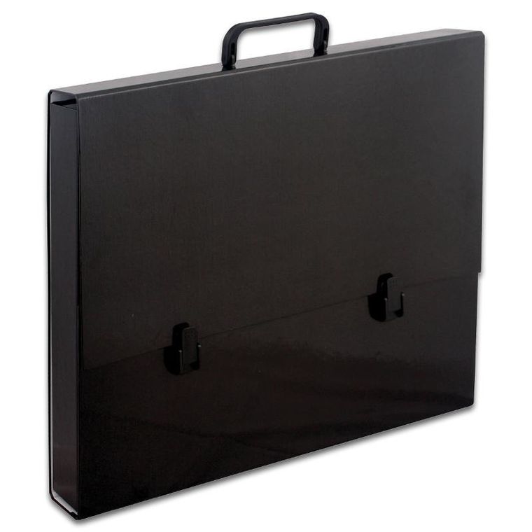 Penmate, teczka z rączką A3, 5 cm, czarna, 1 szt.