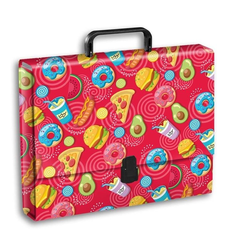 Penmate, teczka z rączką, A4, food, 1 szt.