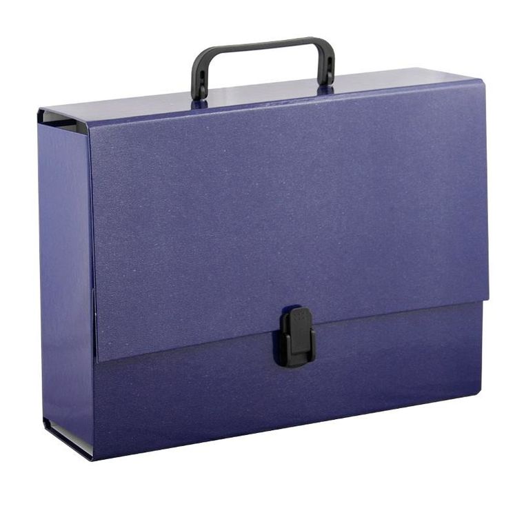 Penmate, teczka z rączką, A4, kobaltowa, 1 szt.