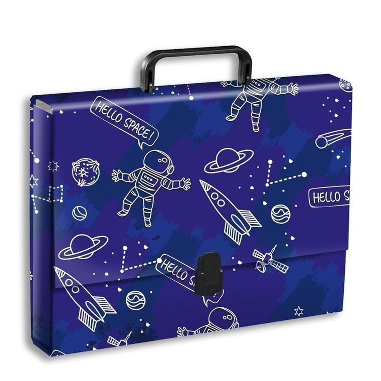 Penmate, teczka z rączką, A4, kosmos, 1 szt.