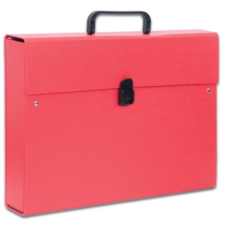 Penmate, teczka z rączką A4, maxi plus, czerwona, 1 szt.