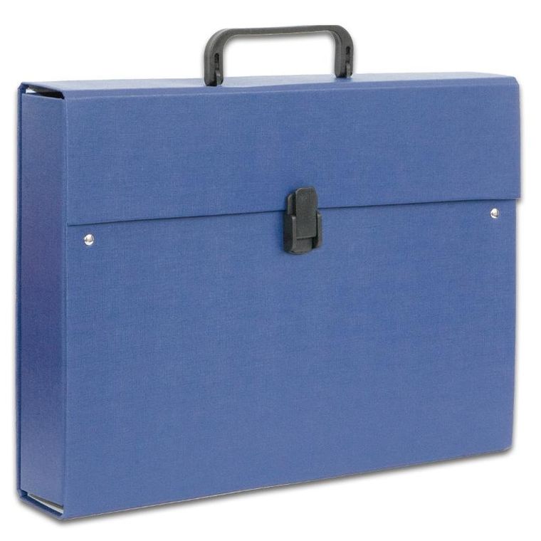 Penmate, teczka z rączką A4, maxi plus, granatowa, 1 szt.