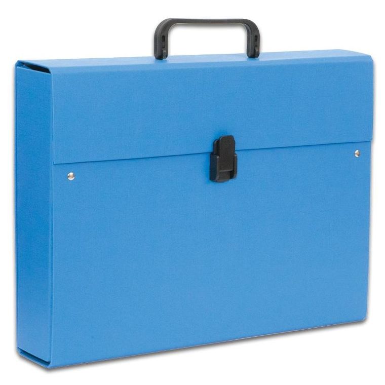 Penmate, teczka z rączką A4, maxi plus, niebieska, 1 szt.