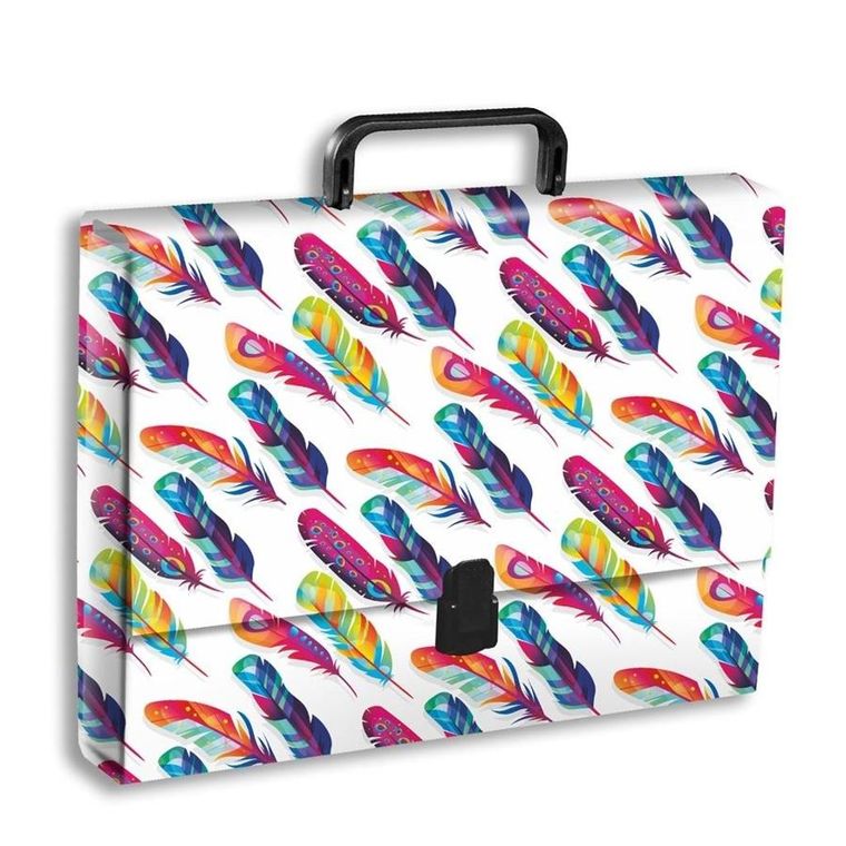 Penmate, teczka z rączką, A4, piórka, 1 szt.