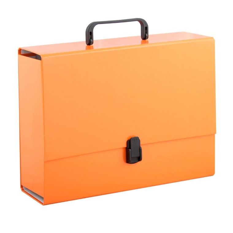 Penmate, teczka z rączką, A4, pomarańczowa pastelowa, 1 szt.