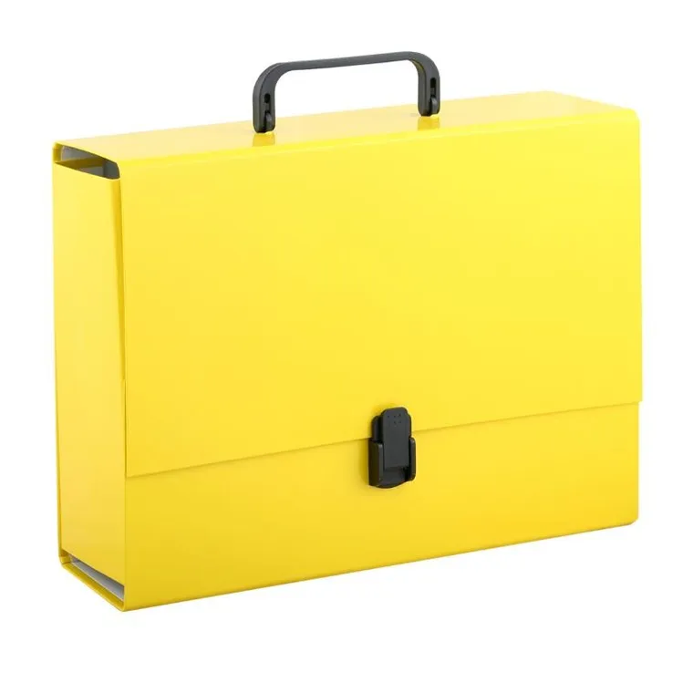 Penmate, teczka z rączką, A4, żółta pastelowa, 1 szt.