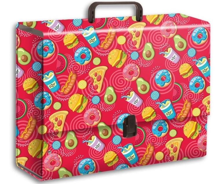 Penmate, teczka z rączką, B4, jumbo, food, 1 szt.