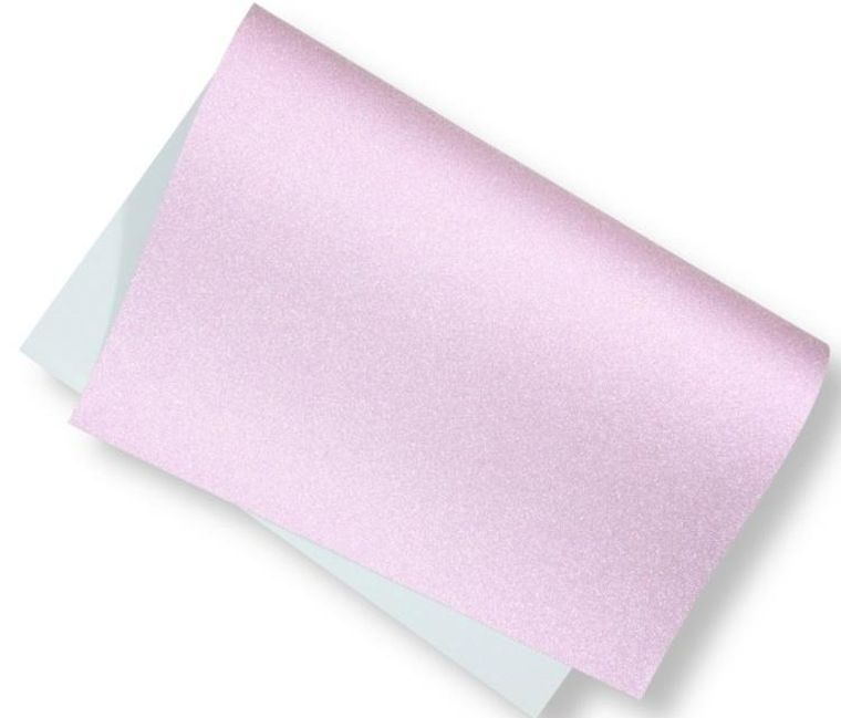 Penword, brystol brokatowy, 200g, fioletowy, 40-60 cm, 5 arkuszy