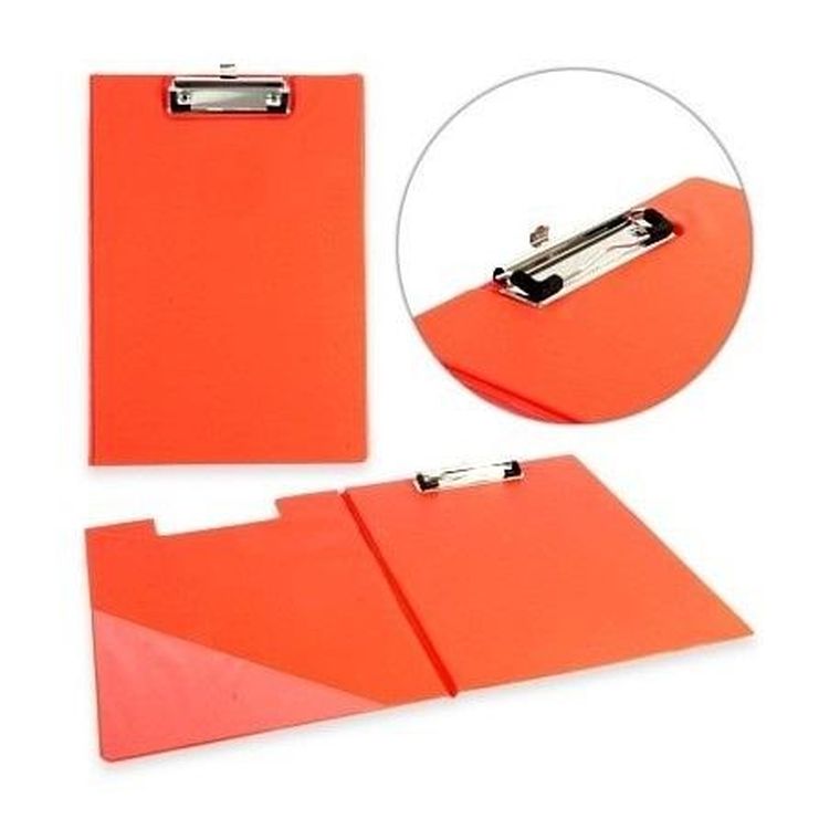 Penword, deska A4 z klipem, zamykana, czerwona, 1 szt.