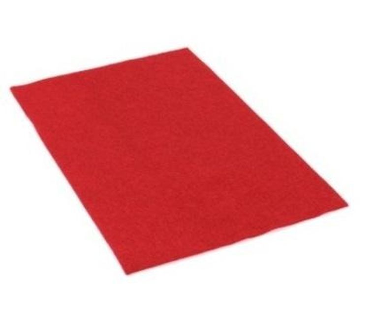 Penword, filc dekoracyjny, czerwony, 20-30 cm, 10 szt.