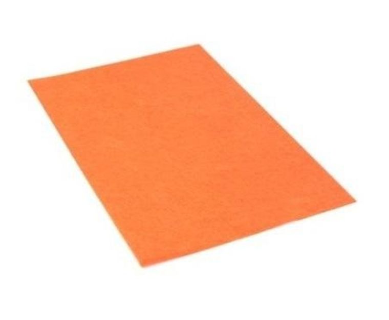 Penword, filc dekoracyjny, pomarańczowy, 20-30 cm, 10 szt.