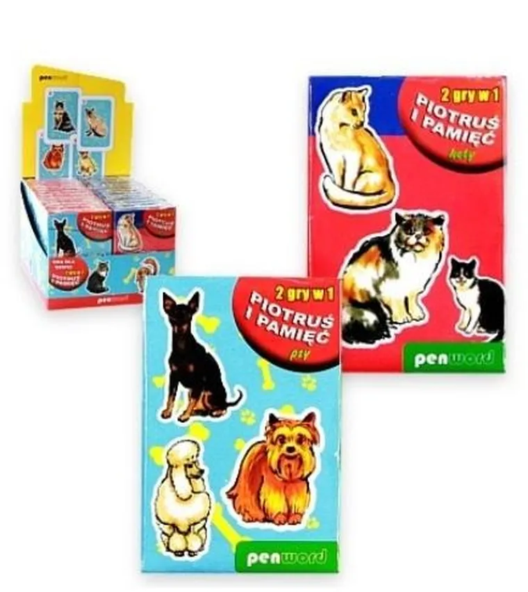 Penword, Karty Piotruś i pamięć, gra karciana