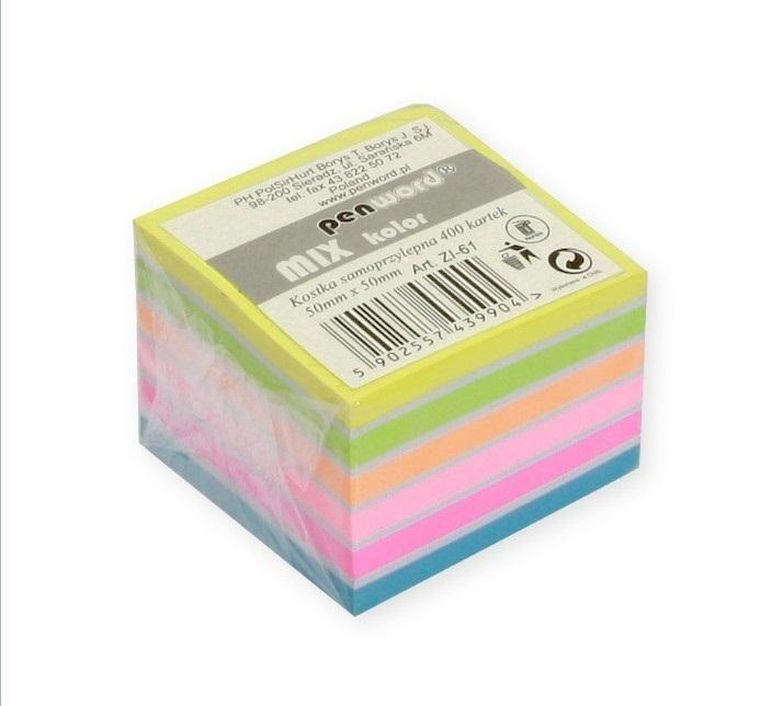 Penword, kostka biurowa, 50-50 mm, 400 szt.