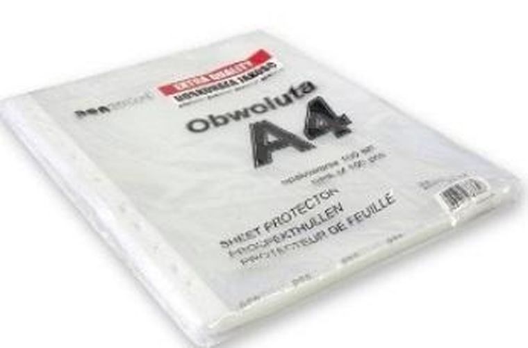 Penword, koszulki na dokumenty A4, 50 mic krystaliczne, 100 szt.