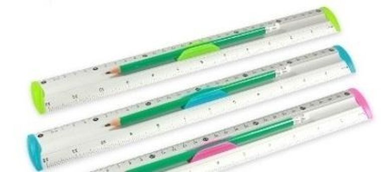 Penword, linijka aluminiowa z uchwytem, 30 cm