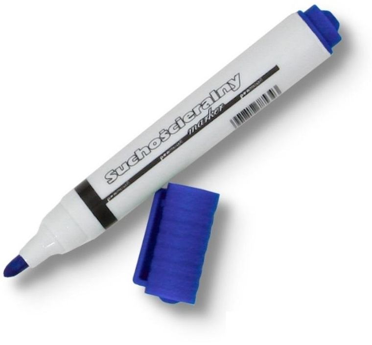 Penword, marker suchościeralny, niebieski, 12 szt.