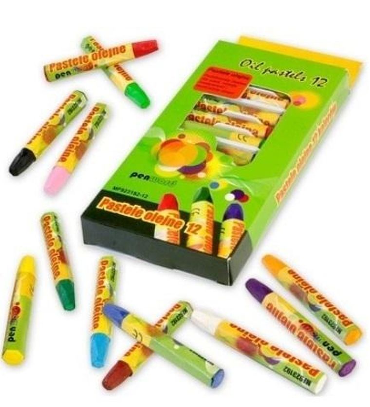 Penword, pastele olejne, 12 kolorów