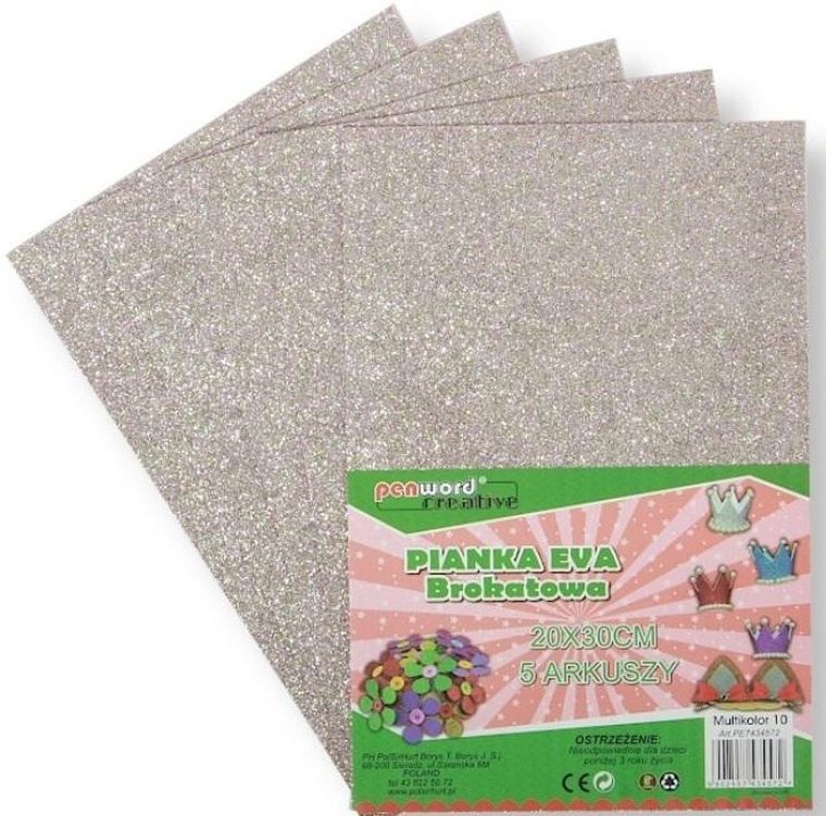 Penword, pianka złota, brokat, 20-30, 5 szt.