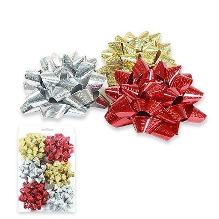 Penword, rozety holographic, 10 cm, 6 szt.