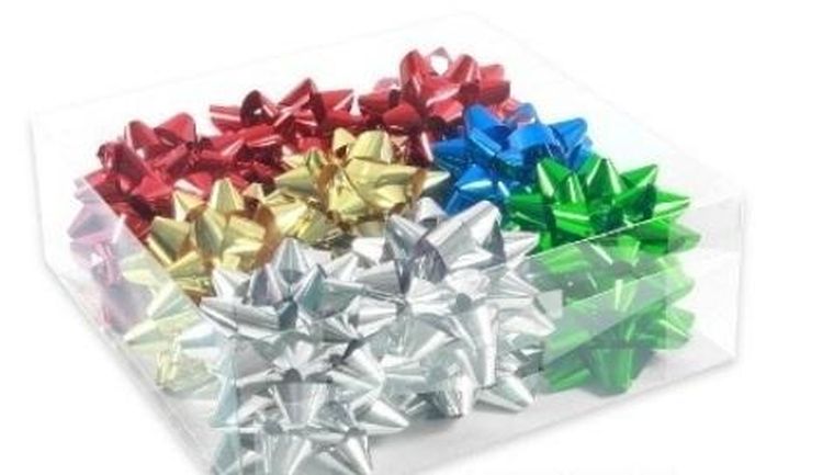 Penword, rozety, metallic, 10 cm, 18 szt.