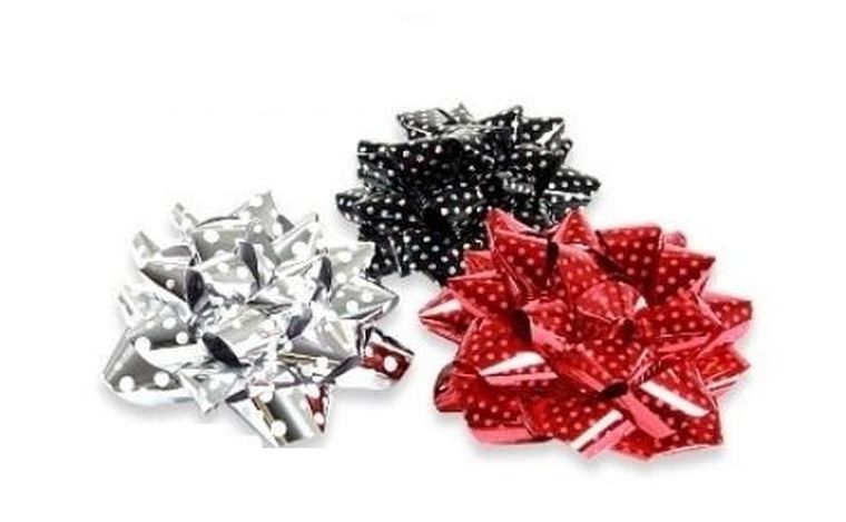 Penword, rozety, metallic, 10 cm, 6 szt.