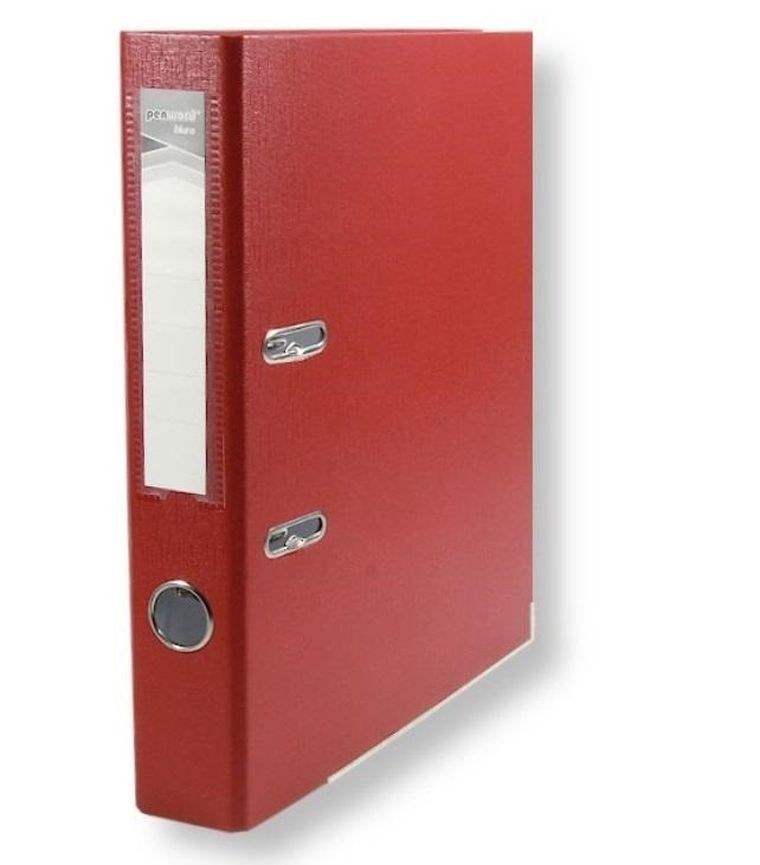 Penword, segregator A4 z okuciem, bordowy, 5 cm