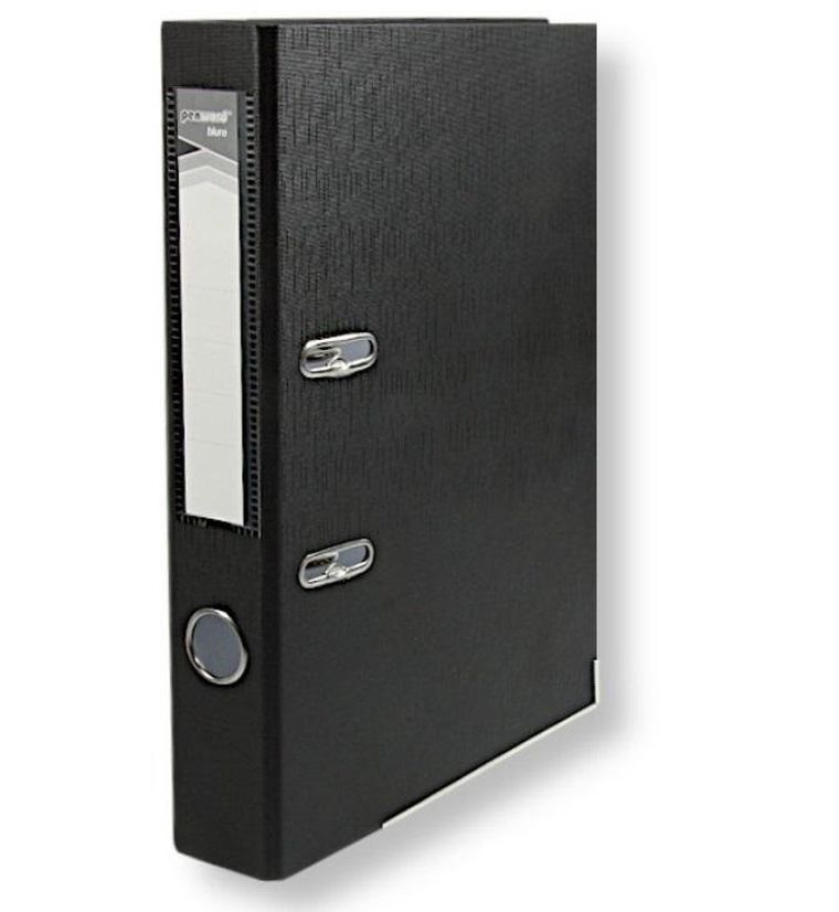Penword, segregator A4 z okuciem, czarny, 5 cm