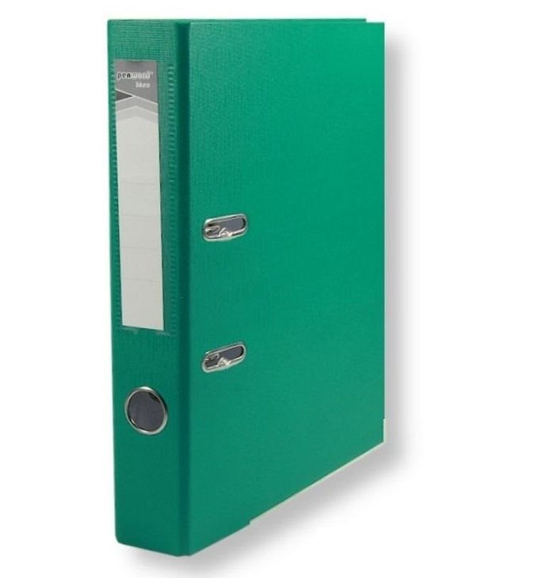 Penword, segregator A4 z okuciem, zielony, 5 cm