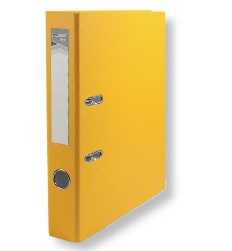 Penword, segregator A4 z okuciem, żółty, 5 cm