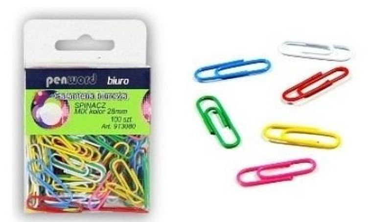 Penword, spinacz, 28 mm, 100 szt.