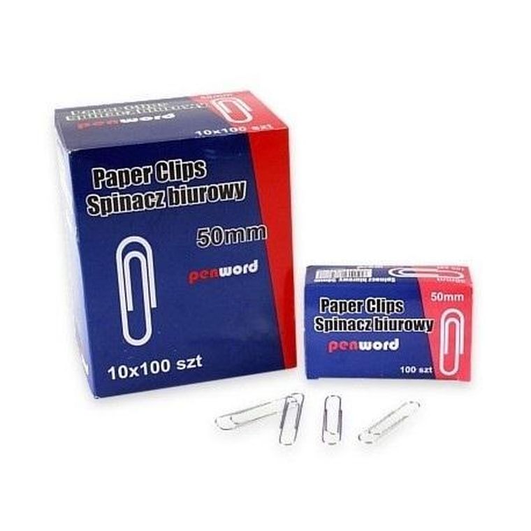 Penword, spinacz, 50 mm, 10-100 szt.