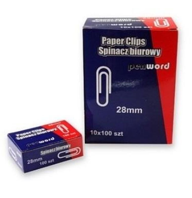 Penword, spinacze, 28 mm, 10-100 szt.