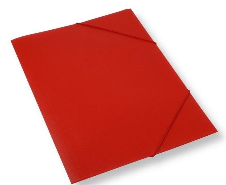 Penword, teczka A4 z gumką, czerwona, 1 szt.