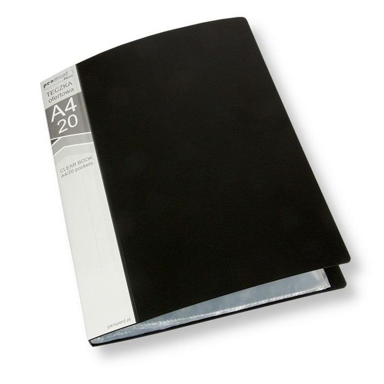 Penword, teczka ofertowa, A4, czarna