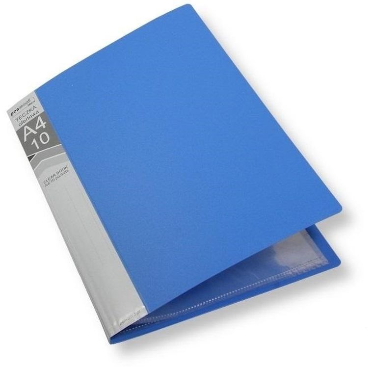 Penword, teczka ofertowa A4, niebieska, 1 szt.