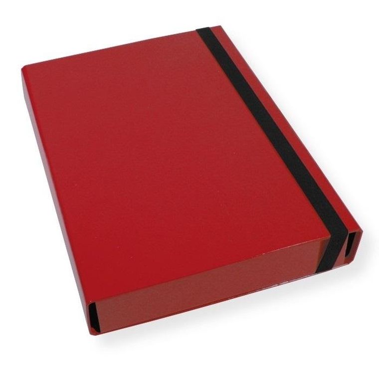 Penword, teczka skrzydłowa, A4, 5 cm, czerwona