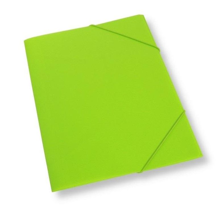 Penword, teczka z gumką, plastikowa, A4, jasnozielona