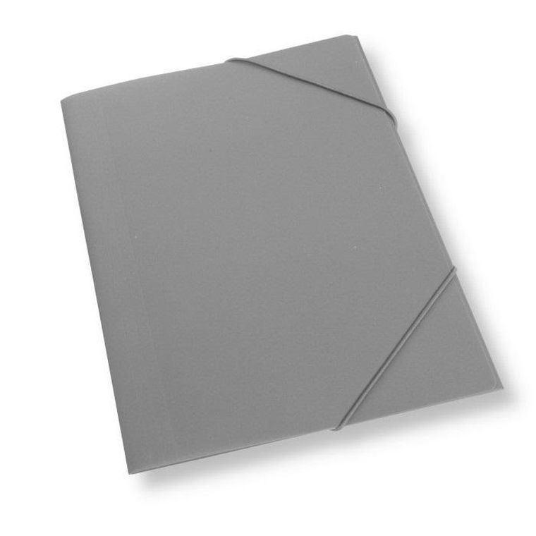 Penword, teczka z gumką, plastikowa, A4, szara