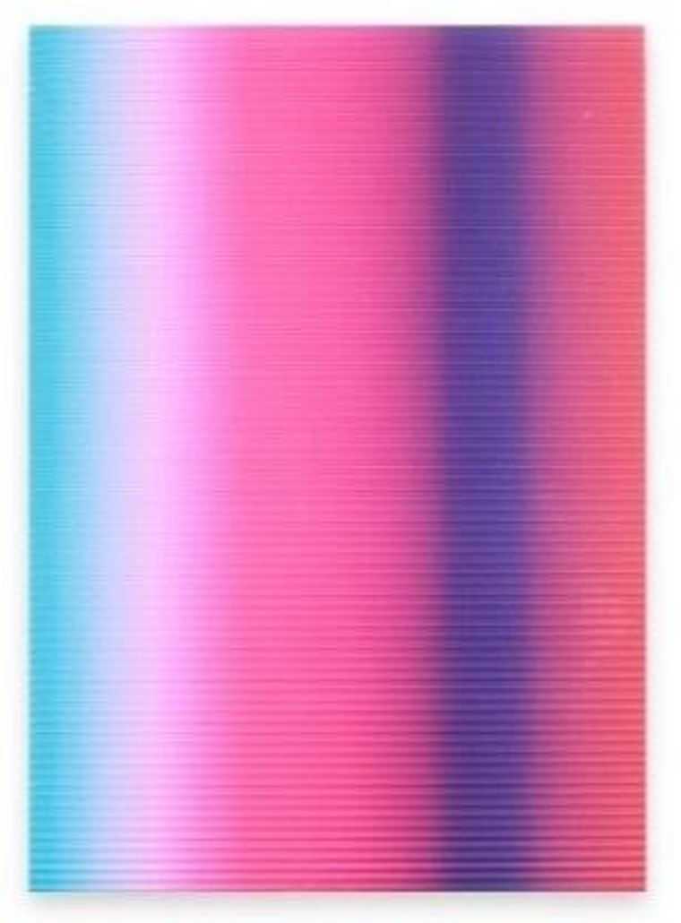 Penword, tektura A4, falista, rainbow 10 szt.