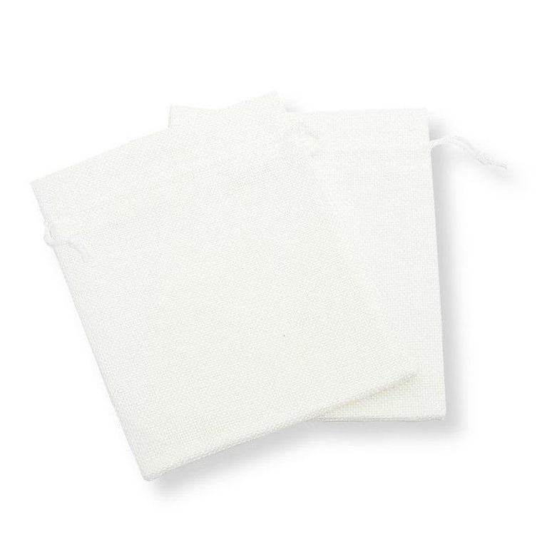 Penword, woreczki jutowe, białe, 20-15 cm, 2 szt.