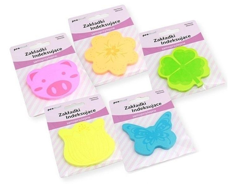 Penword, zakładki indeksujące, neon, 1 szt.