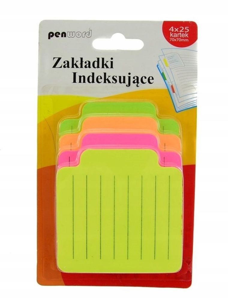 Penword, zakładki indeksujące, papierowe