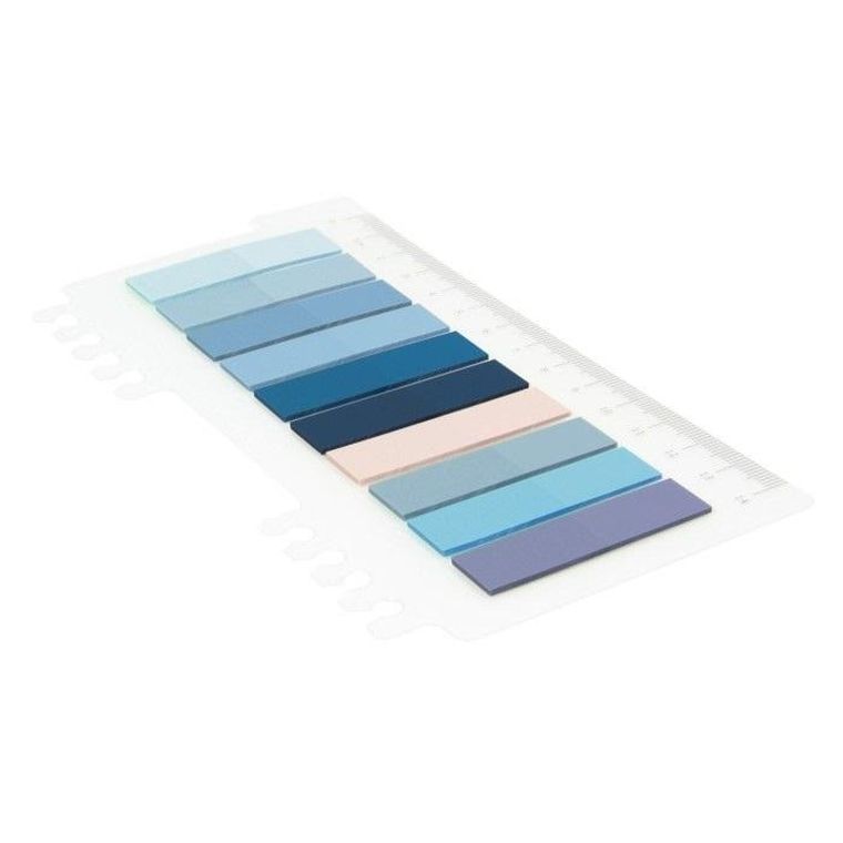 Penword, zakładki indeksujące, plastikowe, 12-45 mm, 10-20 szt.