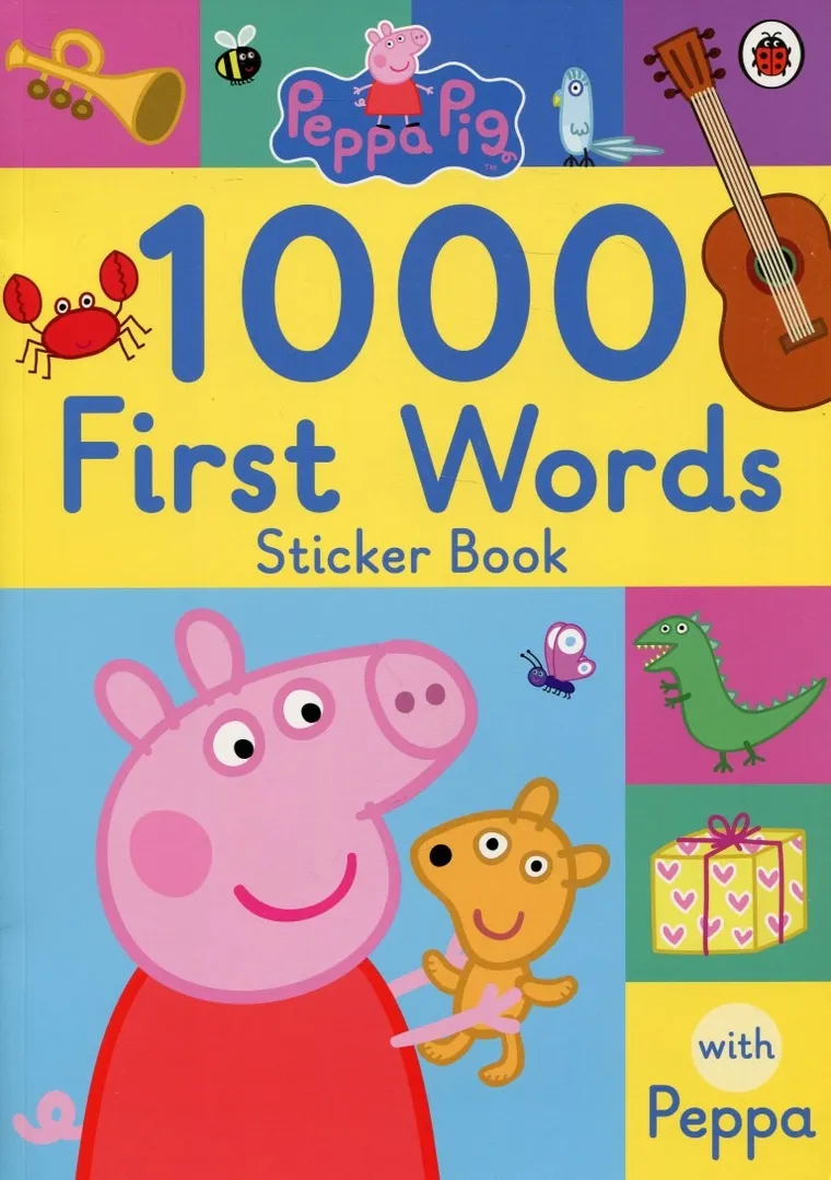 Peppa Pig. 1000 First Words. Sticker Book