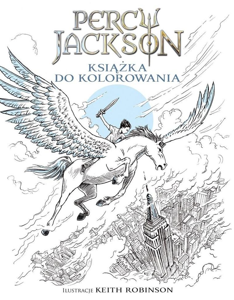 Percy Jackson. Książka do kolorowania