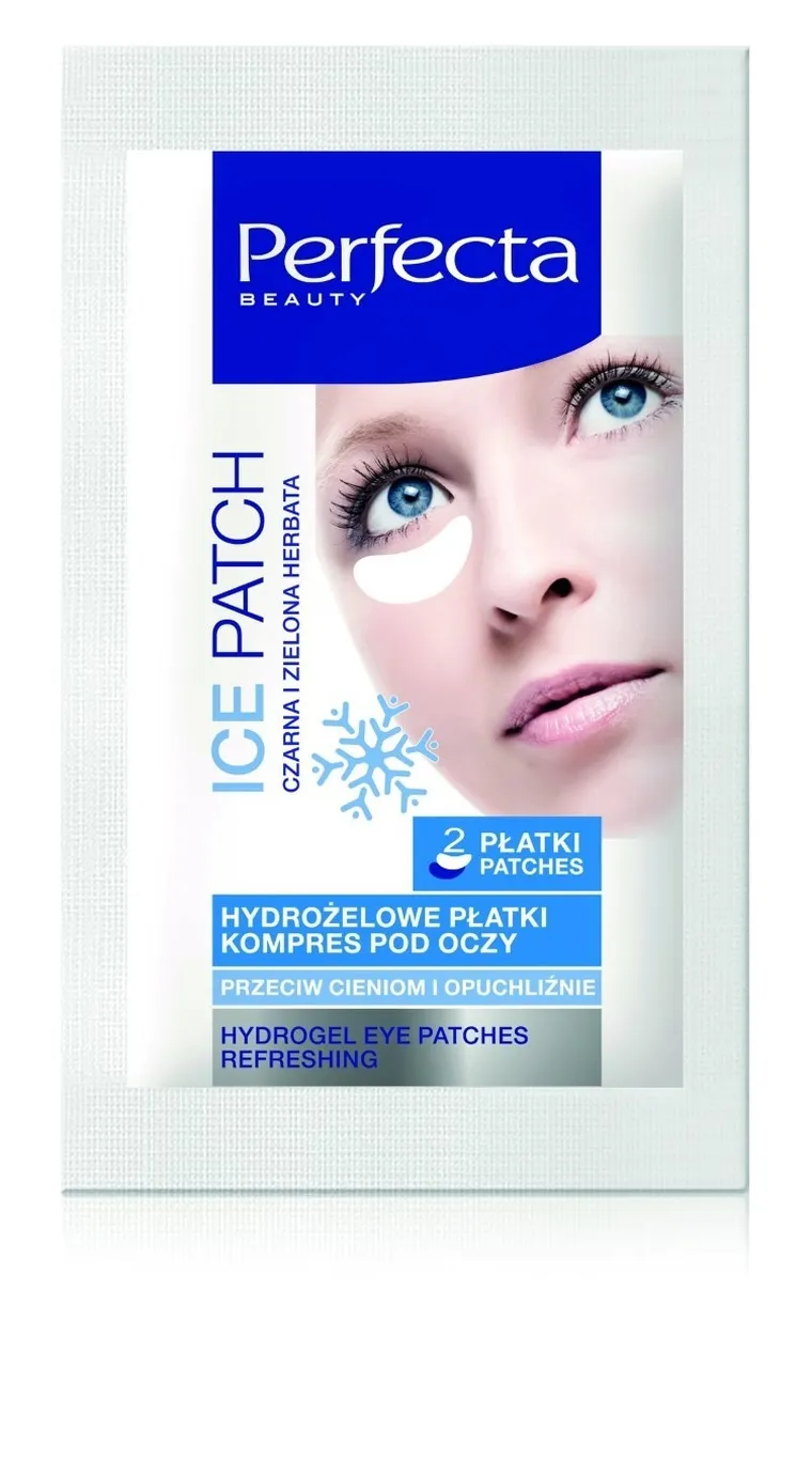 Perfecta, hydrożelowe płatki pod oczy, 2 szt.